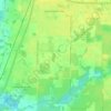 Southeast Arcadia topographic map, elevation, terrain