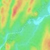 Chapleau River topographic map, elevation, terrain