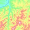 Rampart topographic map, elevation, terrain