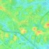 Holland Village Park topographic map, elevation, terrain