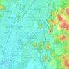 Sungai Pinji topographic map, elevation, terrain