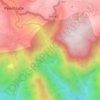 Azhutha topographic map, elevation, terrain