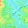 Walton Lake topographic map, elevation, terrain
