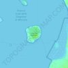 Isola San Pantaleo topographic map, elevation, terrain