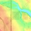 Crown Land topographic map, elevation, terrain