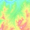 Agua Grande topographic map, elevation, terrain