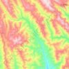 Totora topographic map, elevation, terrain