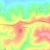Kapsabet topographic map, elevation, terrain