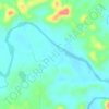 Sungai Kuantan topographic map, elevation, terrain