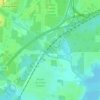 Moore Creek topographic map, elevation, terrain
