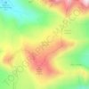Sentinel Glacier topographic map, elevation, terrain