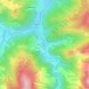 Blatnica topographic map, elevation, terrain