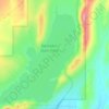 Steinaker Reservoir topographic map, elevation, terrain