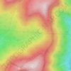 Echo Lake topographic map, elevation, terrain