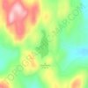 Swan Lake topographic map, elevation, terrain