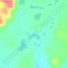 Thomsons Lake topographic map, elevation, terrain