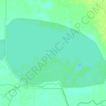Willard Bay topographic map, elevation, terrain