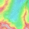 Morskie Oko topographic map, elevation, terrain