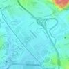 Kampung Melayu Sungai Buloh topographic map, elevation, terrain