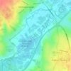 Three Corner Lake topographic map, elevation, terrain