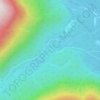 Sloquet Creek topographic map, elevation, terrain