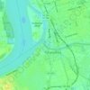 Erie Canal topographic map, elevation, terrain