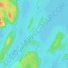 Why Island topographic map, elevation, terrain
