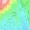 Sleeping Giant topographic map, elevation, terrain