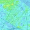 Al Karama topographic map, elevation, terrain