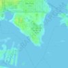 Bay Pines topographic map, elevation, terrain