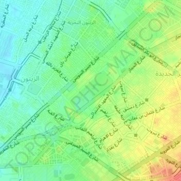 Merryland topographic map, elevation, terrain