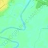 Tobol River topographic map, elevation, terrain