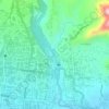 Tukad Unda topographic map, elevation, terrain