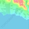 Lakki Beach topographic map, elevation, terrain