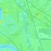 Seine River topographic map, elevation, terrain