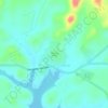 Machap Baru topographic map, elevation, terrain