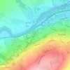 Otter Burn topographic map, elevation, terrain
