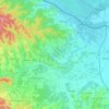Jablanica topographic map, elevation, terrain