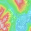 Chehalis River topographic map, elevation, terrain
