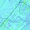 Business Bay topographic map, elevation, terrain