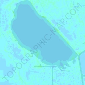 Lake Fields topographic map, elevation, terrain