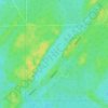 Mariana Lake topographic map, elevation, terrain