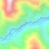 Desaguadero topographic map, elevation, terrain