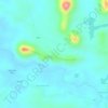 Serra do Pico topographic map, elevation, terrain