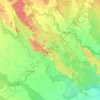 Dudhwa National Park topographic map, elevation, terrain