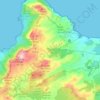 Parc Natural de la penísula de Llevant topographic map, elevation, terrain