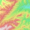 Guayabero topographic map, elevation, terrain