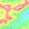 Edith Lake topographic map, elevation, terrain
