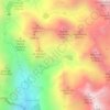 Gias du Lac Autier topographic map, elevation, terrain