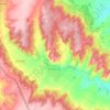Зай-Каратай topographic map, elevation, terrain